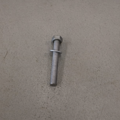 Varmegalvaniseret Gevind montage sæt 12 x 100mm