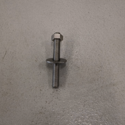 Rustfri gevind montage sæt 12 X100 mm